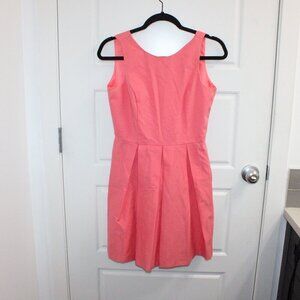 Bardot A-Line Low Back‎ Mini Dress Coral Size 6 Revolve